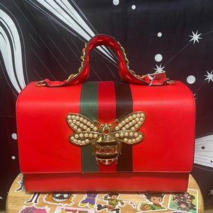 Red Bee Purse